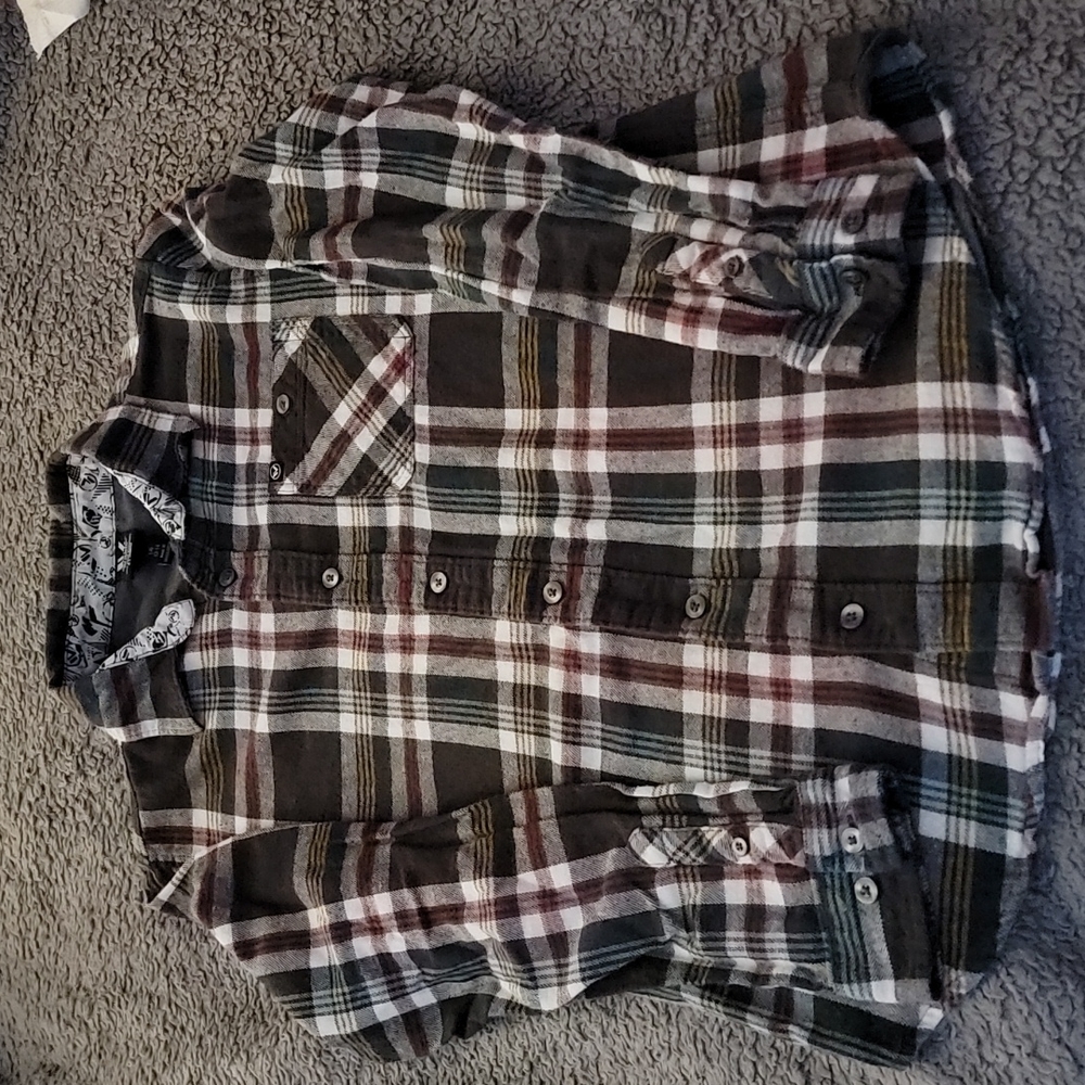 Youth Boys Large Shawn White L/S Flannel  Shirt